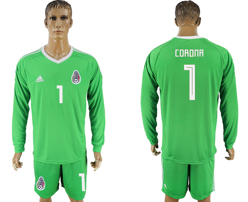 Maillot de foot MEXICO LONG SLEEVE SUIT #1 CORONA 2018 FIFA WORL